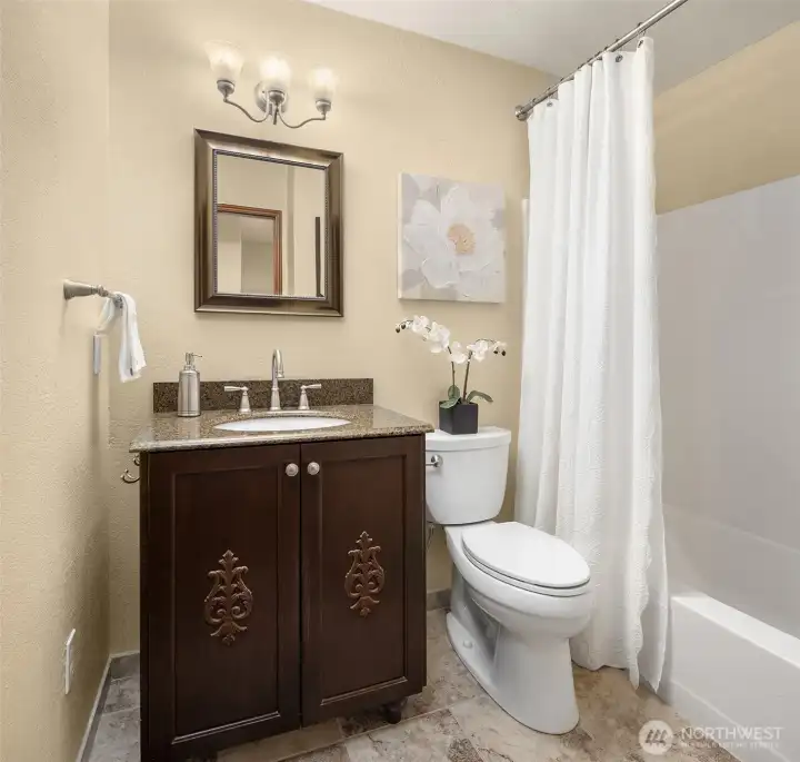 Remodeled full bathroom