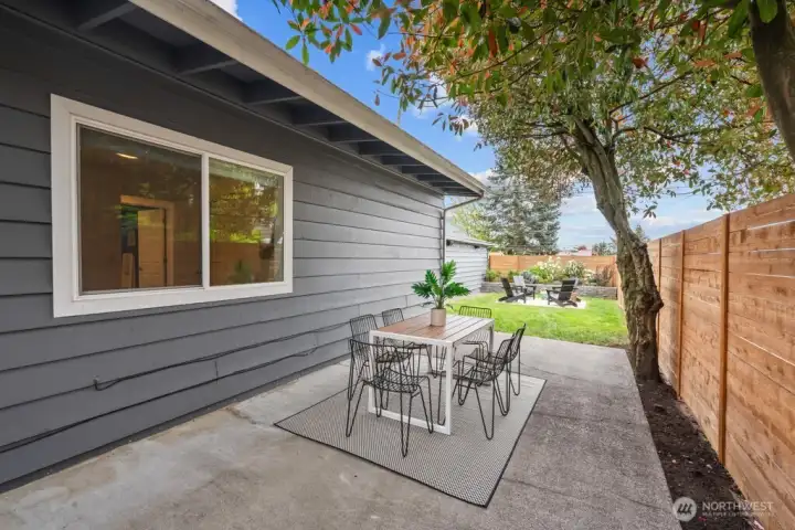 Dining Patio of dining room