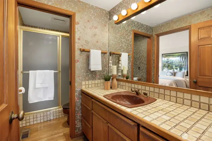 Main floor hall bath