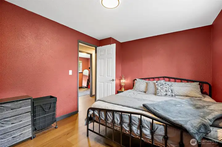 Primary bedroom!