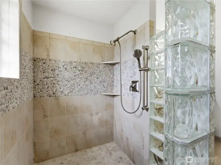 Shower in primary Bath Shower in primary Bath
