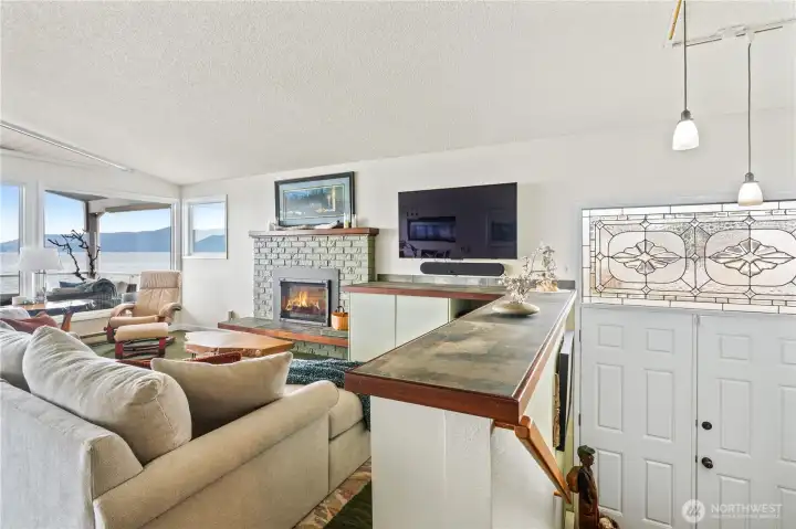 Split level entry