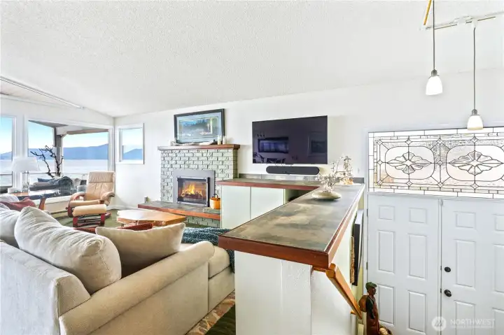 Split level entry