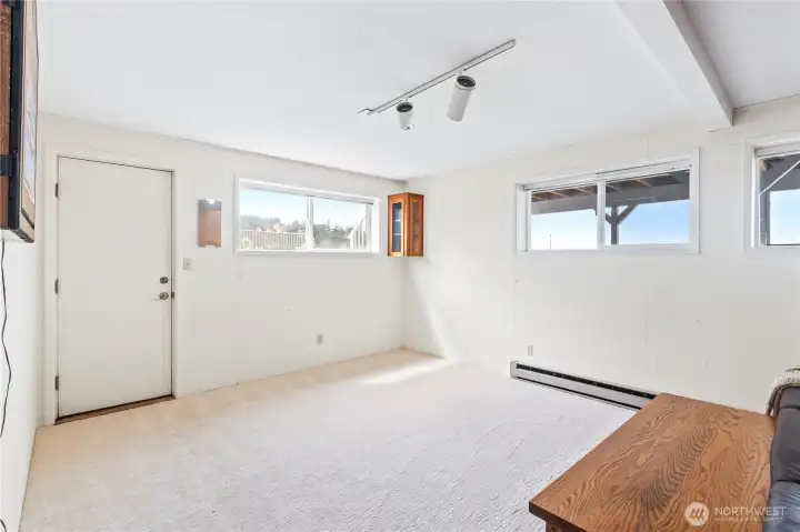 Bonus area in basement