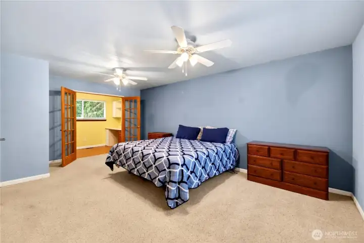 Primary Bedroom to Office