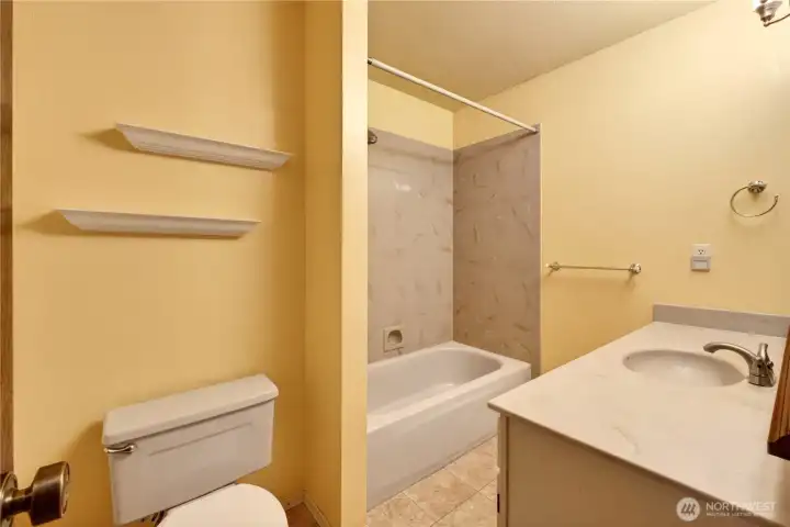 Main floor bathroom