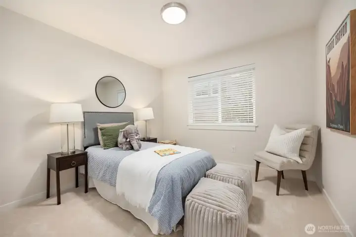 Bedroom number 4 on the upper level.