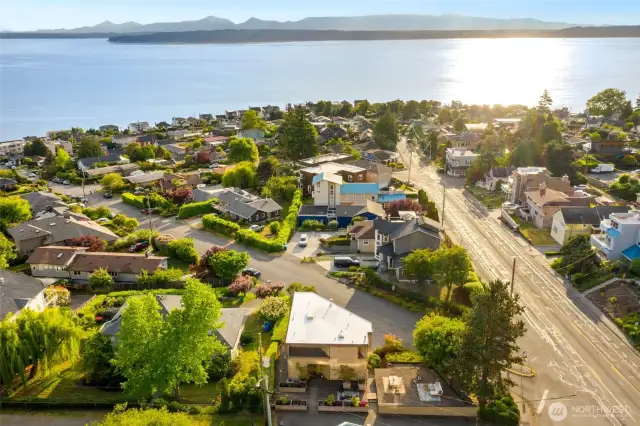 STUNNING, PANORAMIC VIEWS of Puget Sound & Olympic Mtns are the focal point of this 4 bed/4 bath Richmond Beach home.