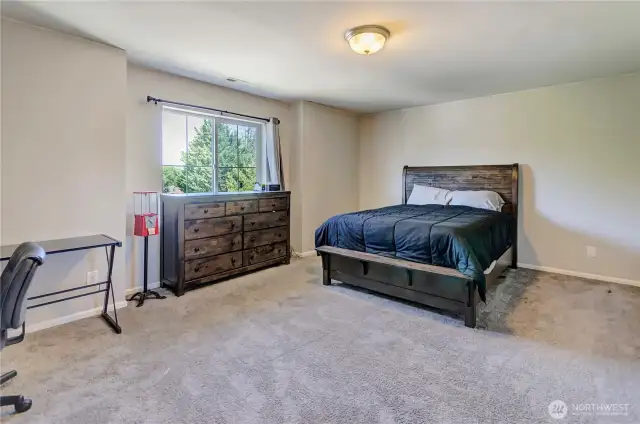Spacious and serene, this versatile bedroom offers plenty of room to relax, work, or unwind—with great natural light and endless layout possibilities.