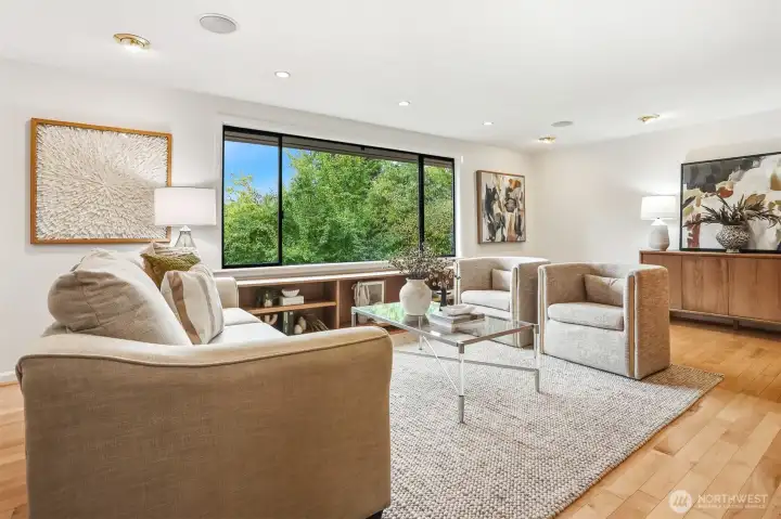 Light filled living room