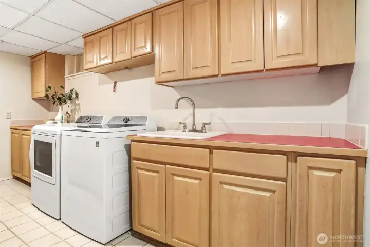 Large laundry room