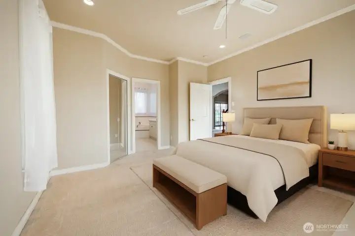 Virtually Staged Primary.