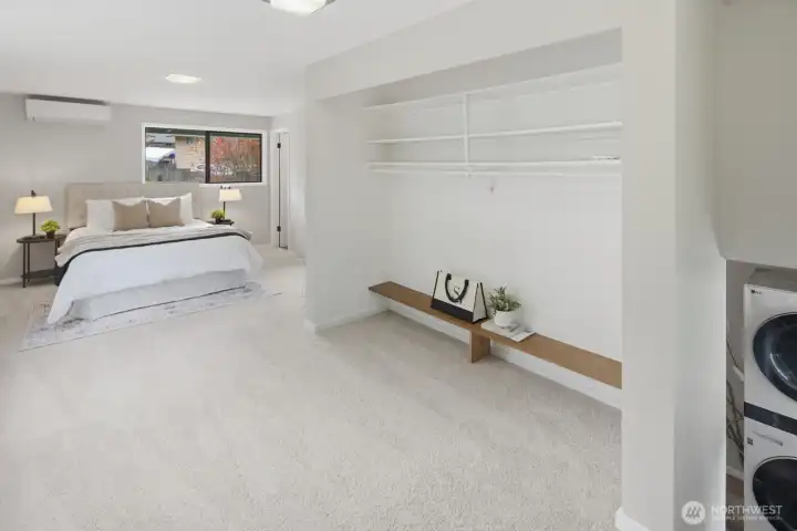 Plenty of closet space