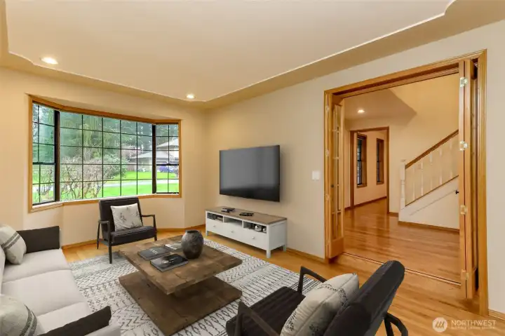 Formal Living Room on Main - Image has been virtually staged
