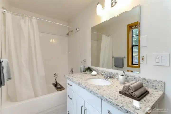 Full Bath 2nd Floor - Image has been virtually staged