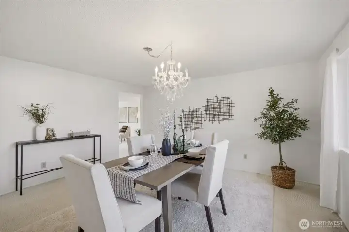 With fresh interior paint throughout the home, it's clean and move-in ready!