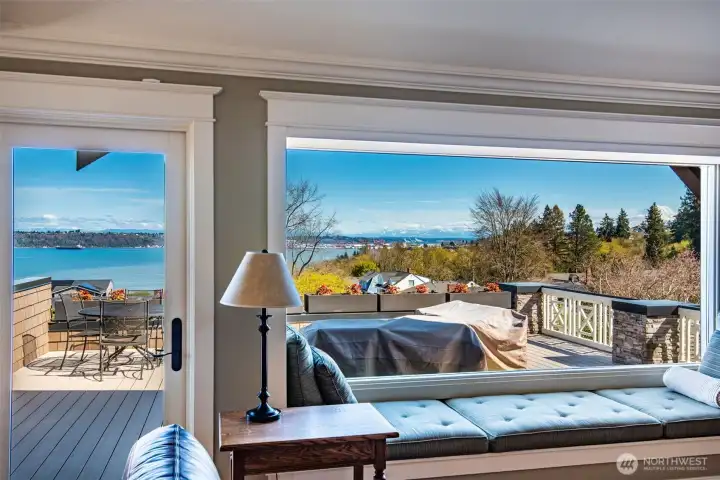 View from the living room.