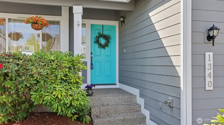 Enjoy your morning coffee or relax in the evening on the secluded front porch