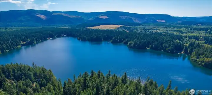 Aerial of Clear Lake