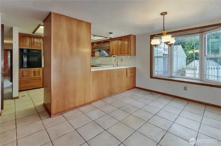 Dining Area Off Kitchen