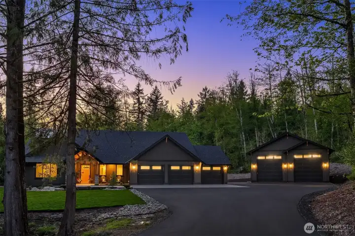 Exceptional craftsmanship by renowned luxury builder M. Ruttan Construction is showcased throughout this thoughtfully designed estate, ideally situated on 4.1 private acres along a paved blacktop road in a highly sought-after close-in setting.