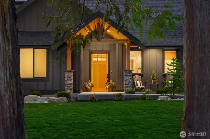 Designed for modern living, the floorplan features a main-level primary suite, four bedrooms, 3.25 bathrooms, a spacious main-level office or home gym, and an oversized bonus room with two generous storage closets.