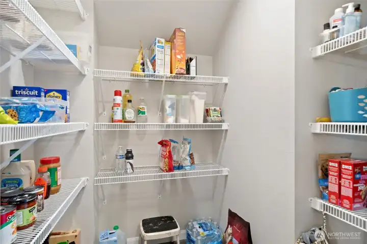 Large walk-in pantry