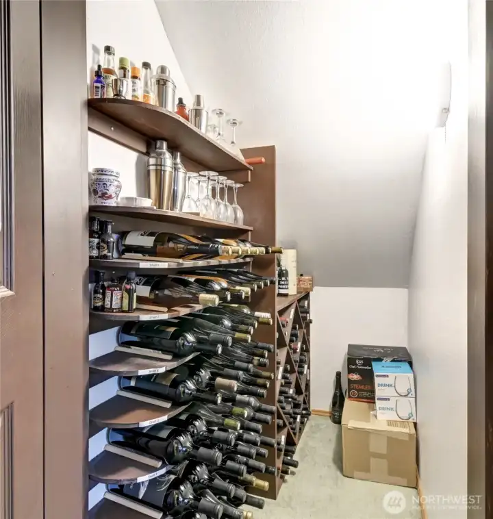 Basement Storage/Wine Cellar
