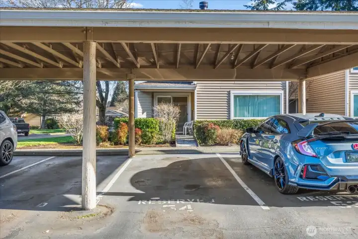 Covered Parking Space