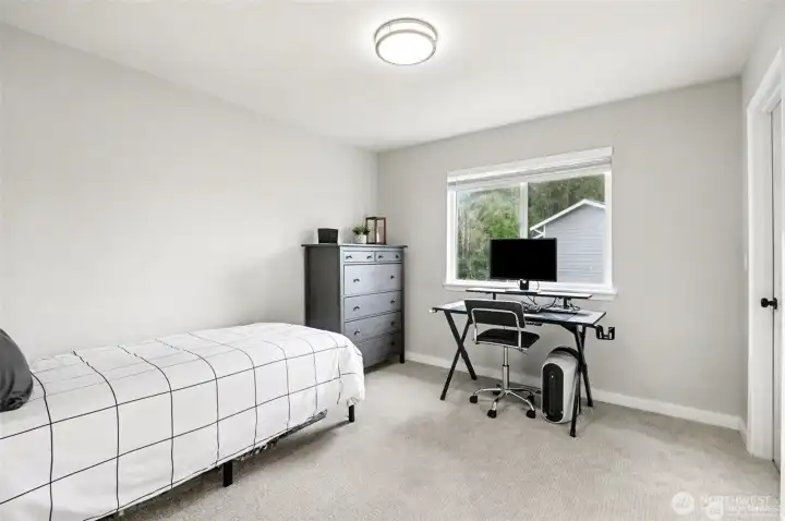 Bedroom 2 with Walkin closet Bedroom 2 with Walkin closet