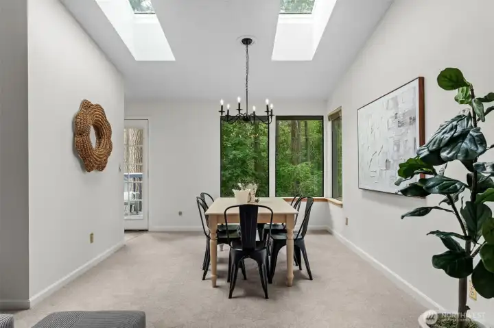 Dining Room opens to Deck