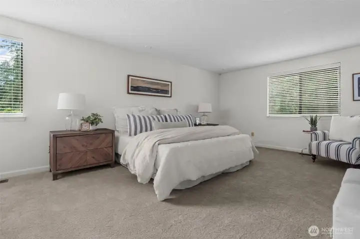 Oversized Primary bedroom