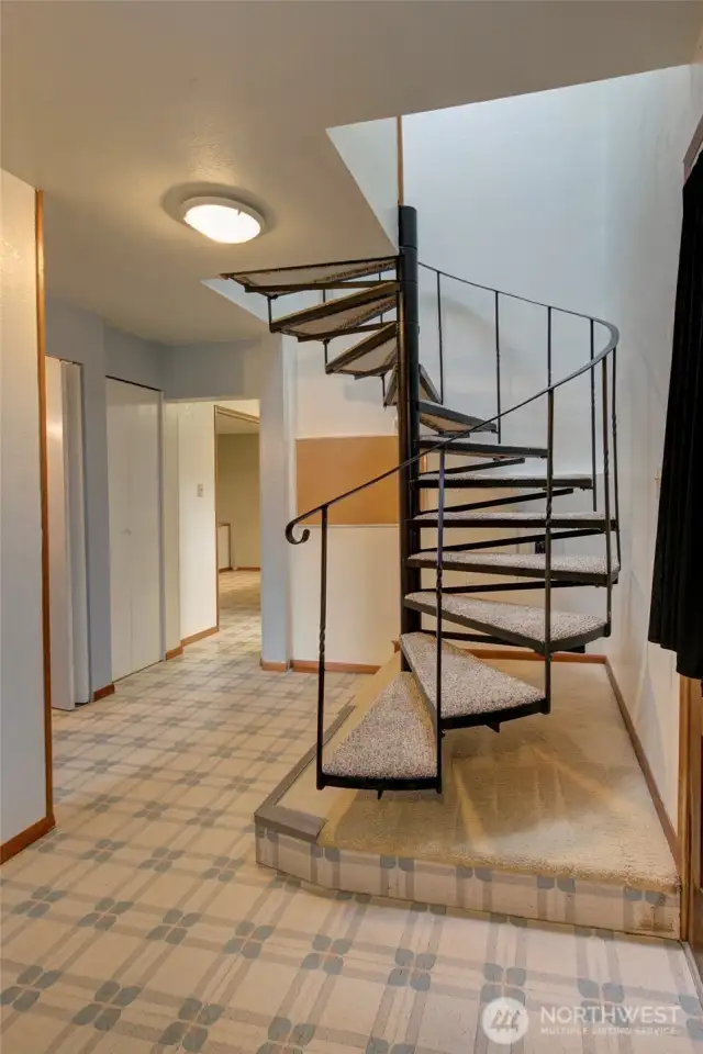 spiral staircase