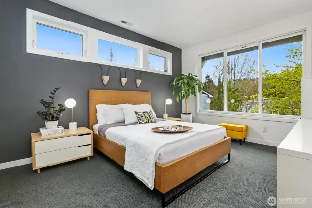 Primary Suite on the top floor.