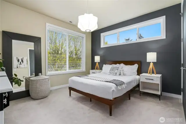 Bedroom upstairs.