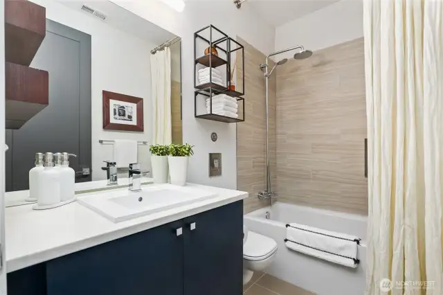 Guest bathroom.
