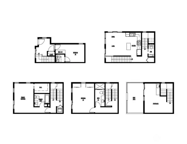 Designed with functionality and style in mind, this detailed floor plan offers a seamless flow through each thoughtfully crafted level of your new home!