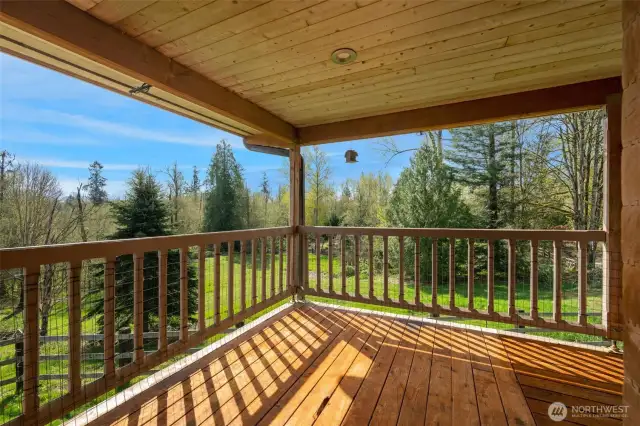This front deck is everything!