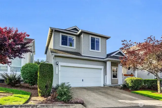 Situated on a quiet dead end street with a sunny South facing backyard