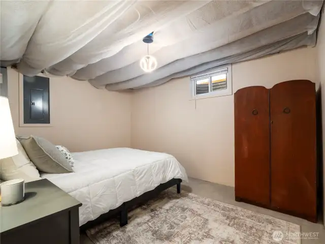 Lower level finished room could be the 3rd bedroom, guest room, office space, etc.