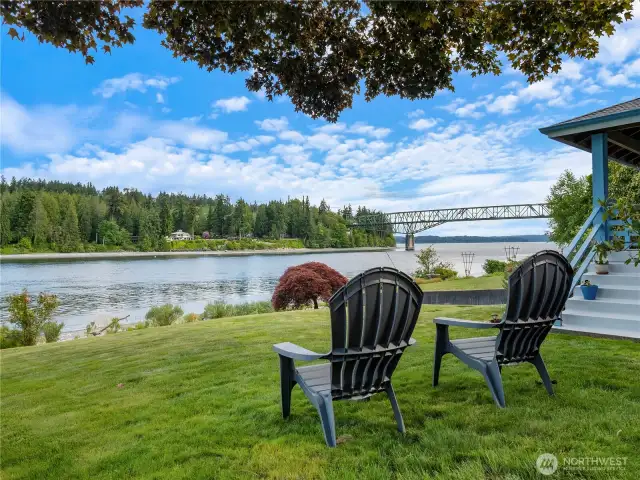 Relax and enjoy the peaceful surroundings.