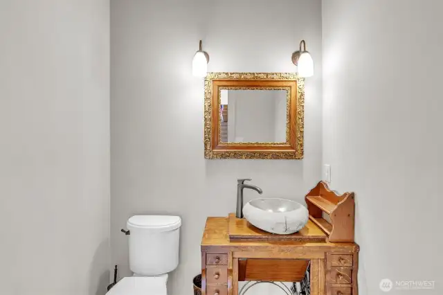 1/2 bath main floor