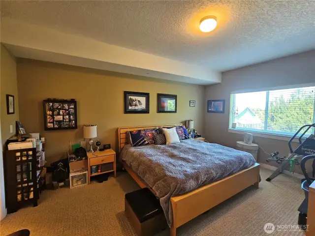 Oversized main bedroom with lots of natural light!
