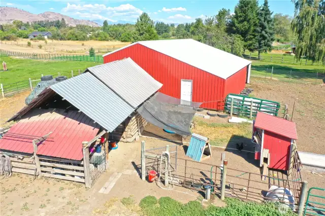 Chicken Coop and Barn