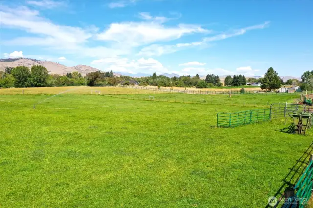 Fenced pasture