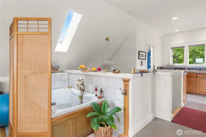 913 European concept, bath in the main room