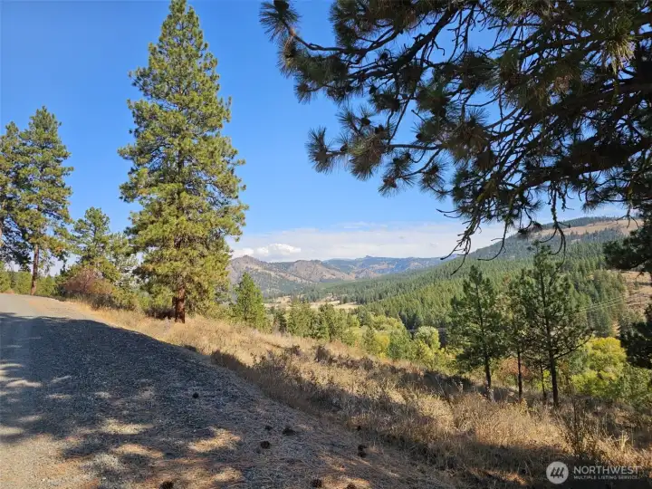 Gorgeous views looking to the north and east