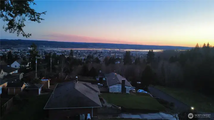 Incredible sunset views