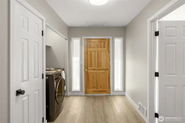 Unit 1 - There are 2 entrances into unit 1 and there are no stairs to enter