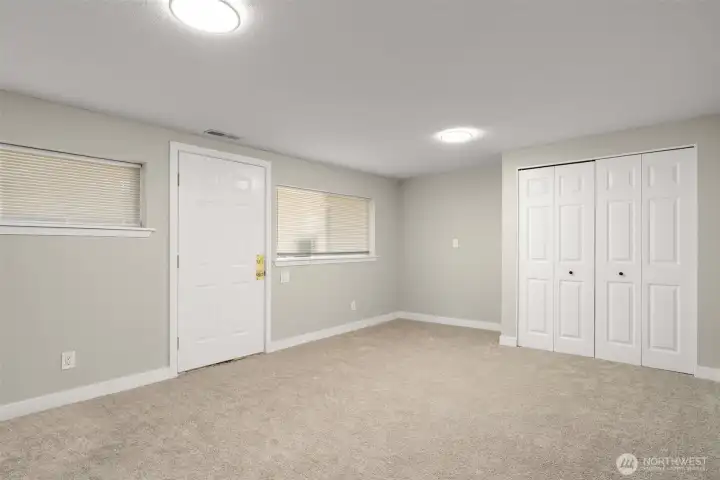 Entrance to 3rd bedroom on lower level